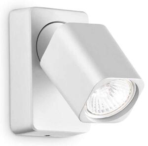 Φωτιστικό Τοίχου - Απλίκα Rudy Square 294766 7x9/11x13cm 1xGU10 35W White Ideal Lux