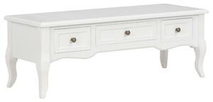 280048 vidaXL TV Cabinet White 100x35x35 cm Wood