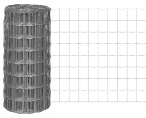 VidaXL Συρματόπλεγμα Γκρι 25 x 0,8 μ. Ατσάλινο