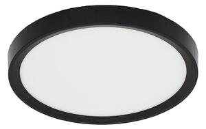 Fulgur s-42585-Φωτιστικό οροφής LED με αισθητήρα NOMY-S 18W/230V 3000/4000/6000K IP40 μαύρο