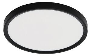 Fulgur s-42587-Φωτιστικό οροφής LED με αισθητήρα NOMY-S 24W/230V 3000/4000/6000K IP40 μαύρο