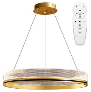 Κρεμαστό φωτιστικό LED APP1190-CP Χρυσό 60εκ