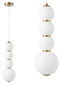 Κρεμαστό φωτιστικό οροφής LED LHJ114-4CP ματ χρυσό