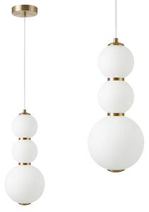 Κρεμαστό φωτιστικό οροφής LED LHJ113-3CP ματ χρυσό
