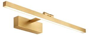 Επιτοίχο φωτιστικό μπάνιου LED APP1864-1W 60 cm BRUSH GOLD