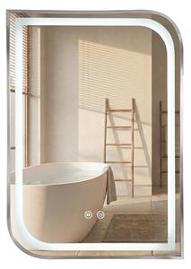ΚΑΘΡΕΦΤΗΣ ΤΟΙΧΟΥ LED ZONE 80x60 BRUSH NICKEL