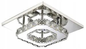 Κρυστάλλινο τετράγωνο φωτιστικό οροφής Glamour Plafond 8W APP406-C-C APP406-C