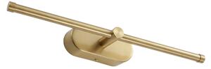 Επιτοίχο φωτιστικό μπάνιου LED APP1892-1W 40 cm BRUSH GOLD