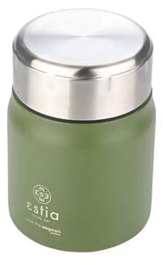 Ανοξείδωτος θερμός φαγητού Lunch Pot Save the Aegean 0.5lt Estia 19 - Dark green