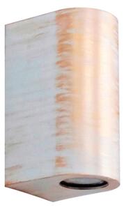 Σποτ Εξωτερικού Χώρου Heronia Paros Up-Down White/Bronze 15-0221
