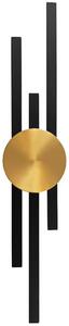 ΦΩΤΙΣΤΙΚΟ ΤΟΙΧΟΥ LED APP1437-W BLACK GOLD