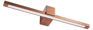 Επιτοίχο φωτιστικό μπάνιου LED SWE053-1W 60 cm COPPER BRUSH