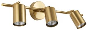 Επιτοίχο φωτιστικό μπάνιου APP1898-3W BRUSH GOLD