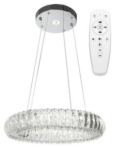 Κρυστάλλινο φωτιστικό οροφής LED APP1040-CP + τηλεχειριστήριο