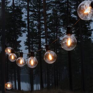 Konstsmide Christmas Φωτιστική αλυσίδα LED με ηλιακή τροφοδοσία για πάρτι, 7W, κεχριμπαρένιο, IP44,, ρυθμιζόμενος, Μπεζ, Πλαστικό, σύγχρονο