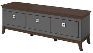 Έπιπλο Τηλεόρασης Pardo 162609599 160x44x63cm Anthracite-Brown