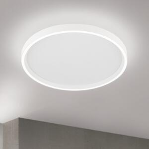 ORION Φωτιστικό οροφής LED Masca, λευκό, Ø 40 cm, CCT, μέταλλο, ρυθμιζόμενο, ρυθμιζόμενος, Λευκό, Σαλόνι / τραπεζαρία, Μέταλλο, σύγχρονο