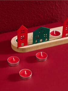 Sinsay - Ρεσώ κεριά Christmas Cranberry 10 pack - κοκκινο