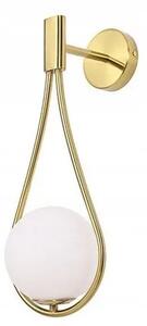 Επιτοίχιο φωτιστικό Glass Ball APP603-1W Gold
