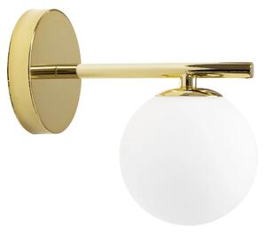 Επιτοίχιο φωτιστικό Glass Ball APP684-1W Gold
