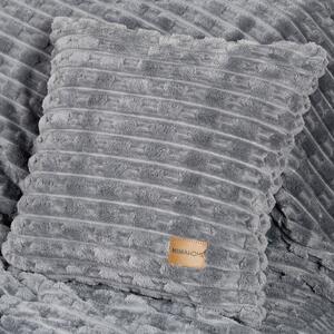 Διακοσμητική Μαξιλαροθήκη Fleece (45x45) Nima Savara D.Grey