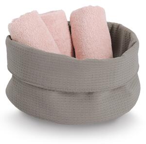 Καλάθια Αποθήκευσης (Φ25x13) Z-L Waffle Taupe 14535