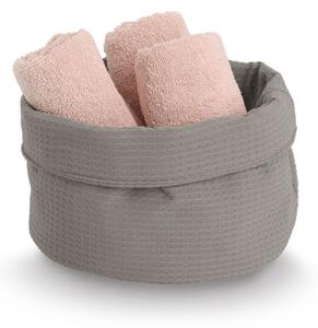 Καλάθια Αποθήκευσης (Φ20x12) Z-L Waffle Taupe 14532