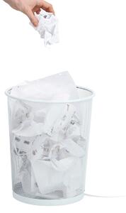 Καλάθι Απορριμμάτων (Φ29.5x35) Z-L White 17724