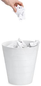 Καλάθι Απορριμμάτων (Φ29x30) Z-L 13.5lt White 18107