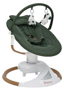 Ηλεκτρικό Ρηλάξ Με Μουσική (0+ Μηνών/Έως 9kg) Bebe Stars Snuggle Forest Green 256-176