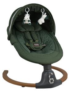 Ηλεκτρικό Ρηλάξ Με Μουσική (0+ Μηνών/Έως 9kg) Bebe Stars Fluffy Forest Green 257-176