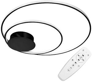 ΦΩΤΙΣΤΙΚΟ ΟΡΟΦΗΣ ΜΕ ΤΗΛΕΧΕΙΡΙΣΤΗΡΙΟ LED PLAFON APP802-C Μαύρο