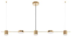 Κρεμαστό φωτιστικό οροφής LED APP929-5CP Gold