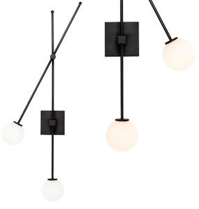 Φωτιστικό τοίχου APP1595-2W black