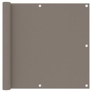 VidaXL Διαχωριστικό Βεράντας Taupe 90 x 300 εκ. Ύφασμα Oxford