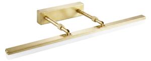 Επιτοίχο φωτιστικό μπάνιου LED APP1876-1W 60cm BRUSH GOLD