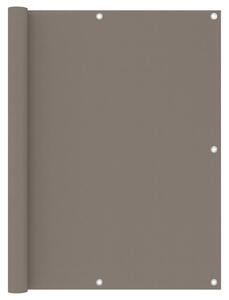 VidaXL Διαχωριστικό Βεράντας Taupe 120 x 300 εκ. Ύφασμα Oxford