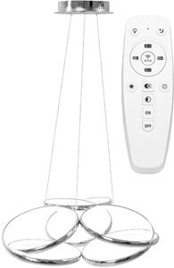 Μοντέρνο φωτιστικό οροφής LED + PILOT APP795-CP Flat Chrome