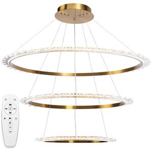 ΦΩΤΙΣΤΙΚΟ ΟΡΟΦΗΣ CRYSTAL LED APP1609-3C GOLD