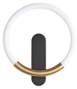 ΦΩΤΙΣΤΙΚΟ ΤΟΙΧΟΥ LED LHJ068-W C BRUSH GOLD/BLACK