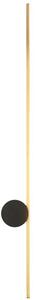 ΦΩΤΙΣΤΙΚΟ ΤΟΙΧΟΥ LED LHJ062-W BLACK GOLD