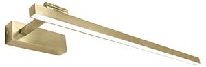 Επιτοίχο φωτιστικό μπάνιου LED SWE032-1W 60cm BRUSH GOLD