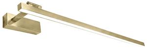 Επιτοίχο φωτιστικό μπάνιου LED SWE033-1W 80cm BRUSH GOLD