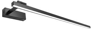 Επιτοίχο φωτιστικό μπάνιου LED SWE036-1W 80cm BLACK