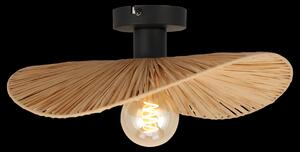 Κρεμαστό φωτιστικό APP1827-1CP NATURE BLACK
