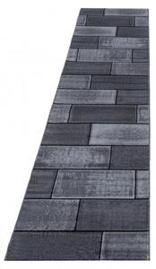 Χαλί Plus Μαύρο V3 80x300 cm