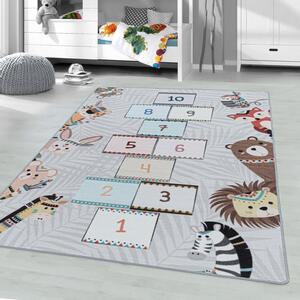 Χαλί Play Γκρι V3 80x120 cm