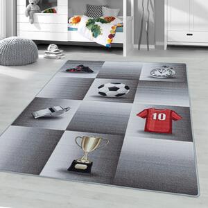Χαλί Play Γκρι V5 80x120 cm