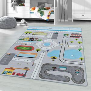 Χαλί Play Γκρι V2 80x120 cm