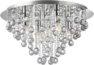 Κρυστάλλινο Φωτιστικό Οροφής Plafon APP514-5C Cristal